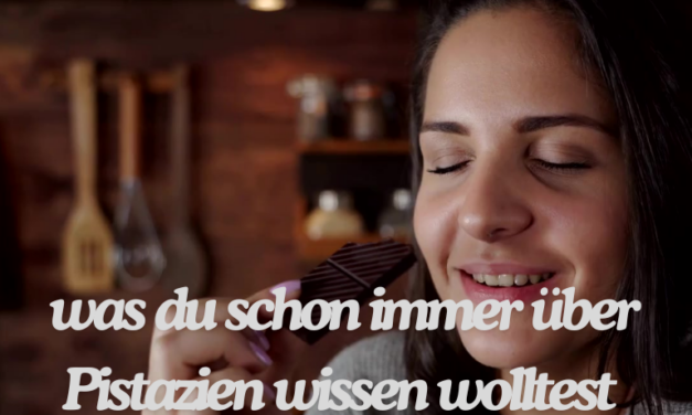 Warum Pistazien für Senioren so wertvoll sind – und ein köstliches Rezept für Schokolade 