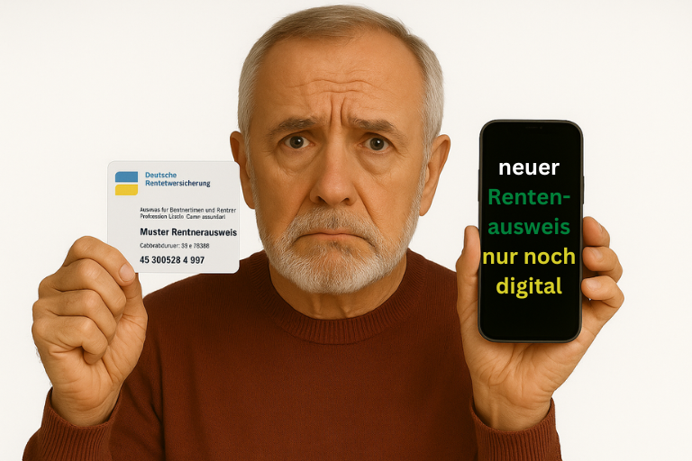 Der Rentenausweis wird digital – das bedeutet es für Dich als Senior 